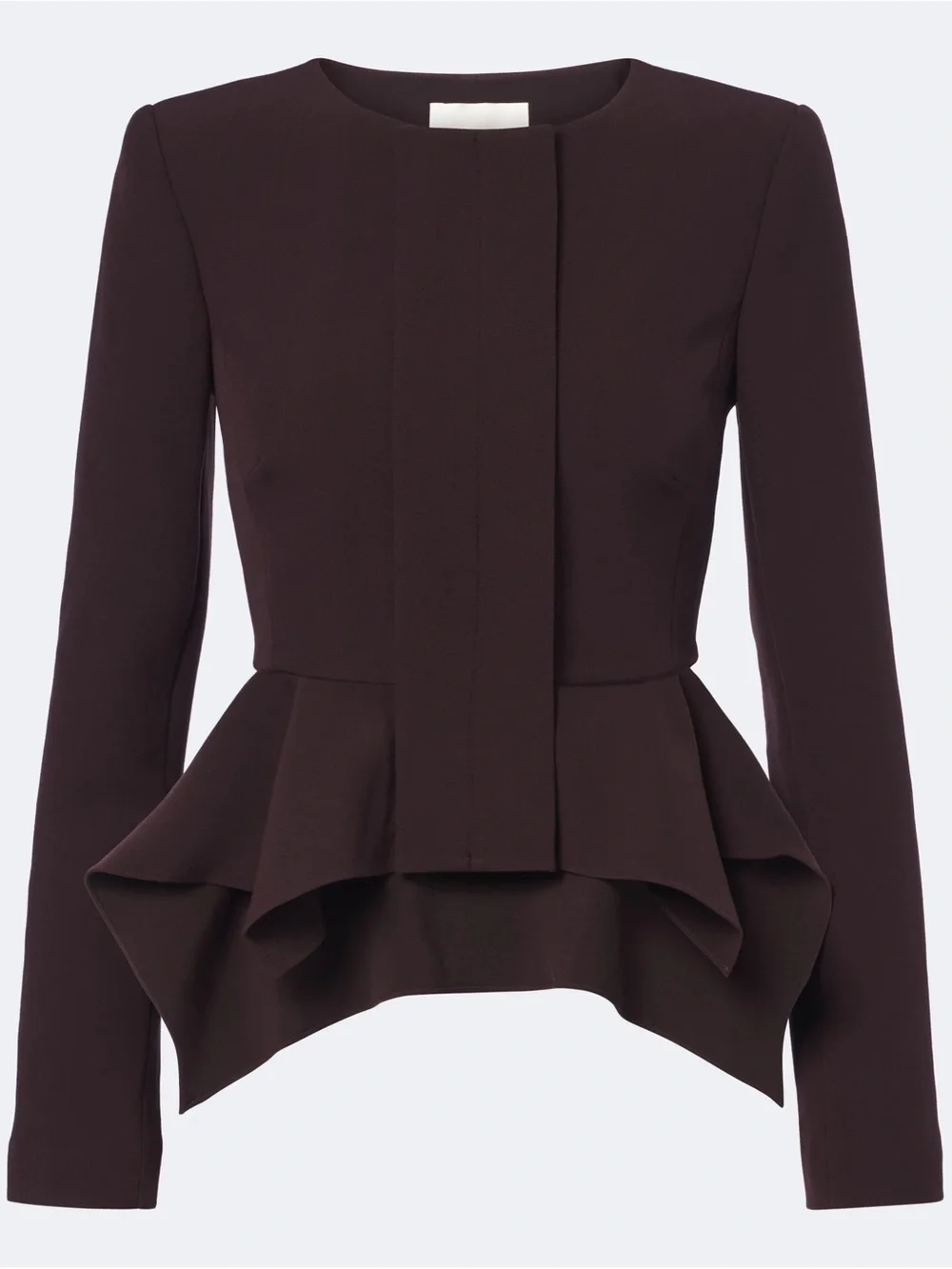 NWOT Roland Mouret Peplum crêpe jacket